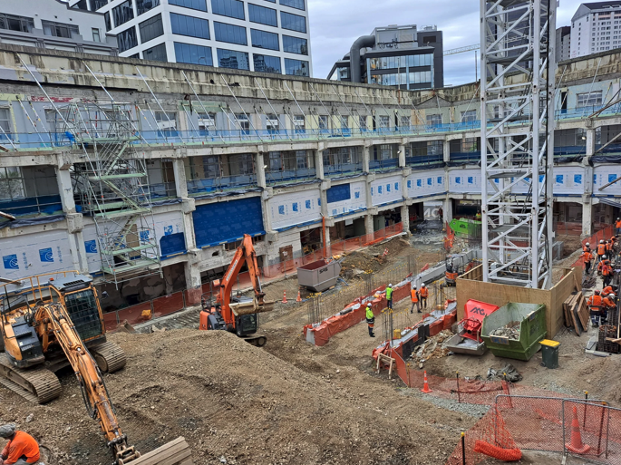 Lorne St Ground Works