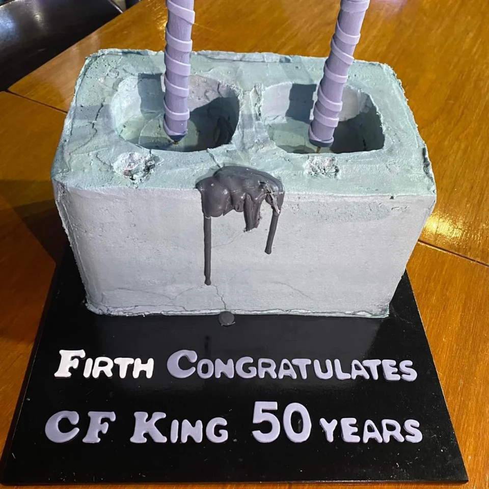 CF King Block Cake